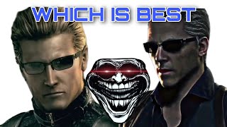 GOAT WESKER EDIT 🗿 RE4R WESKER VS RE5 WESKER [upl. by Erdna]