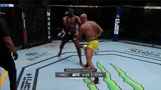 Anderson Silva vs Uriah Hall  Knockout Moment 4 Round [upl. by Gorges]