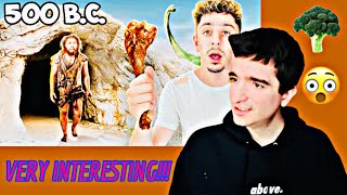 Trying EVERY Food from the Past Challenge  FaZe Rug Reaction [upl. by Karsten]