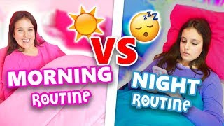 ☀️MORNING ROUTINE vs NIGHT ROUTINE🌙 [upl. by Ennaeiluj]