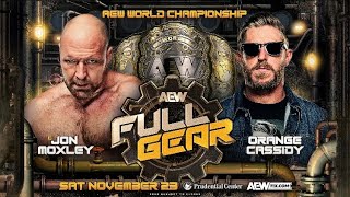 Road to AEW FULL GEAR  Orange Cassidy vs Jon Moxley  Karma Police [upl. by Mateya490]