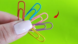 6 Amazing Paperclip Tricks Everyone Should Know [upl. by Rodrigo763]