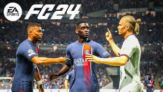 FC 24  PSG vs Manchester City  Finale UCL  Difficulté Ultime [upl. by Osrick]