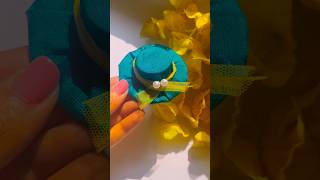 Making diy hat 👒at home youtubeshortsdiybeginnnersviralshortsupporttrending [upl. by Auof298]