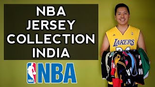 MY NBA JERSEY COLLECTION INDIA  NBA Jerseys In India In Hindi [upl. by Judy]