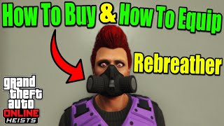 How To Get amp Equip Rebreather  GTA 5 Online [upl. by Zsuedat136]