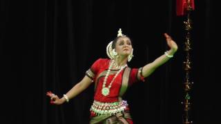 Odissi dance Kalavati Pallavi by Aneesha Ramani [upl. by Edrahs]