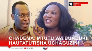 CHADEMA WACHACHISHA HATUTATISHIWA NA MTUTU WA BUNDUKI [upl. by Haroppizt535]