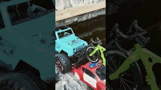 OFFROAD Mountain Bike Vs Many Cars 😱😱cars bike shorts [upl. by Dagney]