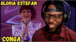 GLORIA ESTEFAN amp MIAMI SOUND MACHINE  quotCONGAquot  ICONIC 80s HIT l REACTION amp REVIEW [upl. by Nivlak489]