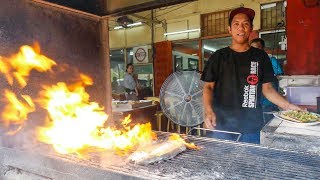 Best Filipino Food  MustEat GRILLED MILKFISH in Manila Philippines [upl. by Violette]