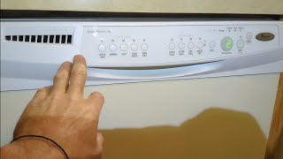 Whirlpool dishwasher not starting lights not working properly [upl. by Celle]