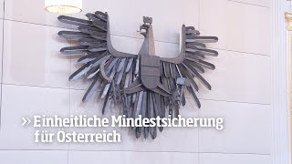 Einheitliche Mindestsicherung für Österreich [upl. by Retxab]