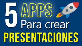 5 mejores PROGRAMAS Y APPS para hacer PRESENTACIONES 🚀 [upl. by Enigroeg]