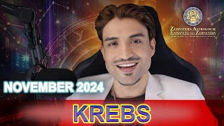 KREBS MONATSHOROSKOP NOVEMBER 2024 ZEHNSTERN ASTROLOGIE [upl. by Lorrie]