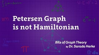 Graph Theory 33 Petersen Graph is Not Hamiltonian [upl. by Olmstead918]