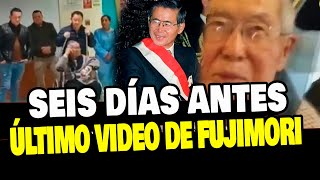 ALBERTO FUJIMORI ÚLTIMAS DECLARACIONES DEL EX PRESIDENTE EN SILLA DE RUEDAS [upl. by Aerona]