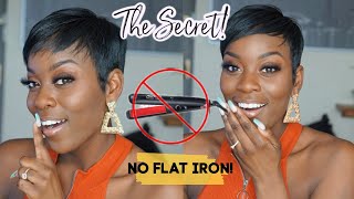 MUST TRYTHE QUICKEST WAY TO STYLE YOUR PIXIE Short Hair Tutorial Roxy Bennett [upl. by Linell]