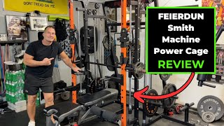 FEIERDUN Smith Machine Power Cage REVIEW [upl. by Giarg]