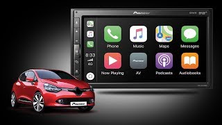 Pioneer SPHEVO62DABCLIO x Renault Clio IV  Timelapse installation [upl. by Sikleb]