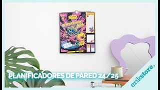 PLANIFICADORES DE PARED 20242025  ErikStore [upl. by Llenrrad]