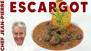 Escargot An Award Winning Recipe  Chef JeanPierre [upl. by Morena315]