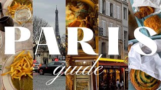 Paris Travel Guide 2024  BEST Things to do Places to eat Hidden Gems amp MORE [upl. by Noinatrad]