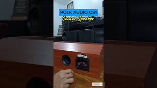 POLK AUDIO CS1 Center Speaker  Speaker Terminal Binding Post Plastic Cap [upl. by Ikir]