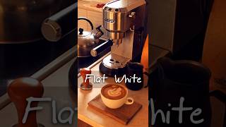 Delonghi Dedica 685 Latte Art  homebarista latteart [upl. by Tterej]