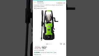 35  off Greenworks 1700 PSI 12 GPM Pressure Washer [upl. by Rosenzweig822]