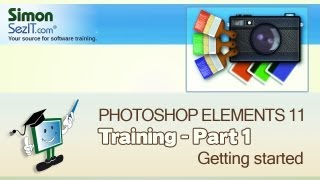 Learn how to use Photoshop Elements 11  Part 1  Getting Started [upl. by Hatch127]