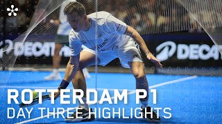 Rotterdam Premier Padel P1 Highlights day 3 men [upl. by Scully804]