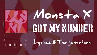 Monsta X  Got My Number Lyrics amp Terjemahan [upl. by Eldwen]