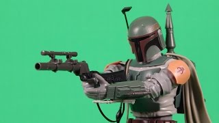 Bandai Star Wars Boba Fett 6 Inch Action Figure Model Build and Review [upl. by Inacana290]