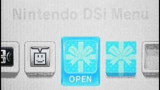 Nintendo DSi Hardware Sounds DSi Menu [upl. by Ricki]