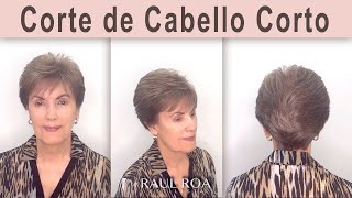 Corte De Cabello Corto Para Mujer RAUL ROA ESTILISTA [upl. by Giamo]