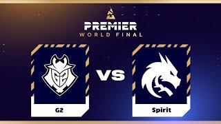 G2 проти Spirit  BLAST Premier World Final 2024 [upl. by Delila]