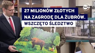 Zagroda żubrów pod lupą prokuratury Rusza śledztwo po reportażu TVN24 [upl. by Daryle717]