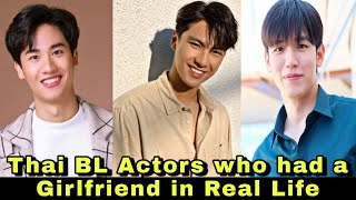 Top 6 Thai BL Actors who had Girlfriends in Real Life  Ohm pawat  Bright vachirwait [upl. by Elodea221]