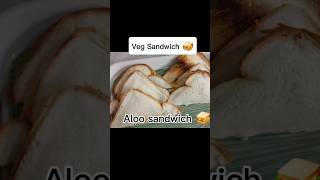 Veg Sandwich  Aloo sandwich vegsandwich aloosandwichrecipe sandwich viralshorts trending food [upl. by Tess]