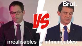 Hamon  Valls  que disentils lun de lautre [upl. by Davina]