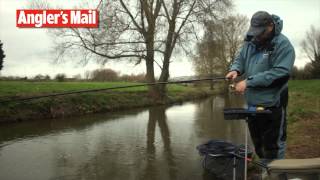 Stick Float FISHING For River Tone CHUB Underwater FISH CATCHING Footage [upl. by Rimaj]