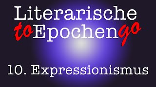 Expressionismus to go Die literarische Epoche in 7 Minuten [upl. by Ecnarrot]