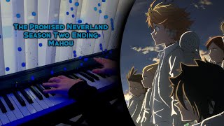 The Promised Neverland Season 2 Ending TV Size  Mahou by Myuk amp Eve  Piano Cover [upl. by Ariem30]