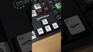 Arrow Keys into a 🧭 🖌️ customkeyboard artwork satisfying [upl. by Imarej]