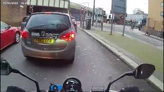 Riding through Rotherhithe tunnel part 2 biker motorcycle triumph trident [upl. by Anse924]