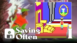 Saving Often  Kings Quest 2 Romancing the Throne part 1 [upl. by Aiouqes]