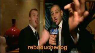 Brendan Fevola DRUNK at brownlow [upl. by Ahtebbat]