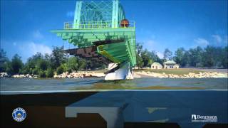 Erie Canal Movable Dam Simulation [upl. by Penelope625]