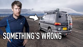 Im in Iceland amp Something is Wrong with My Van  No Photography [upl. by Enineg746]